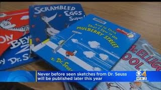Unpublished Dr. Seuss Sketches To Be Featured In New Books From Group Of Diverse Creator