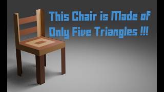 Making objects with fewer triangles