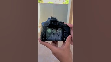 Nikon d3400 shutter speed #shorts #dslr