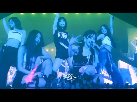 LESSERAFIM CRAZY Remix Tokyo Dome 2025 11 18 EASY CRAZY HOT Encore Concert Fancam