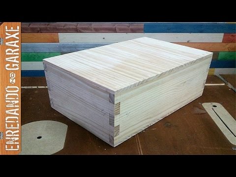 Como hacer un baul de madera