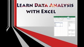 International Workshop on Data Analysis using Excel | #DigiSaksham Webinars