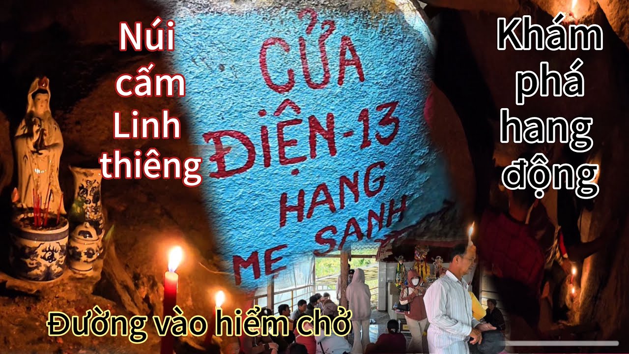 Khám phá hang mẹ sanh nhiều điện thờ tâm linh