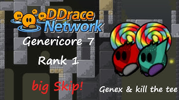 Teeworlds - Genericore 7 - New Rank 1 in 02:47