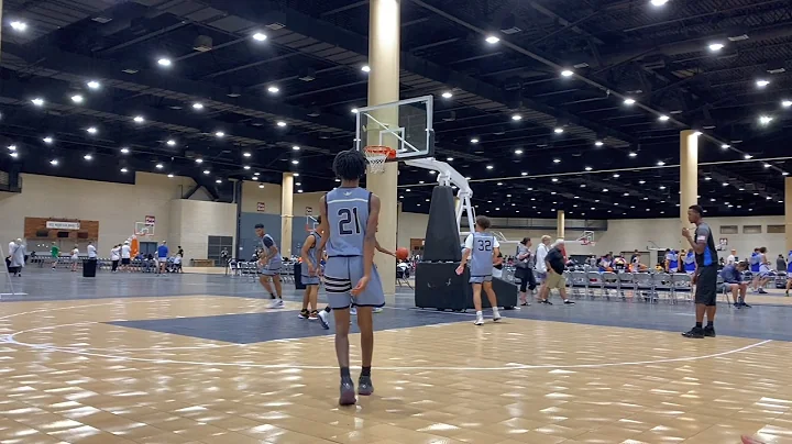 Eddie Barrett Highlight Tape - AAU IL Hoopstars (2...
