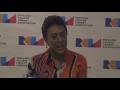 Robin Roberts speaks in  Sarasota