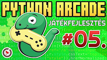 Python Arcade játékfejlesztés #05 - batch rajzolás (render)