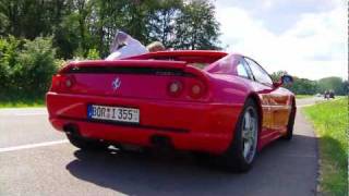 Today and yesterday we spotted this extreme loud ferrari 355 gts in
winterswijk. the straight pipes make sound pretty loud, ofcourse
love...