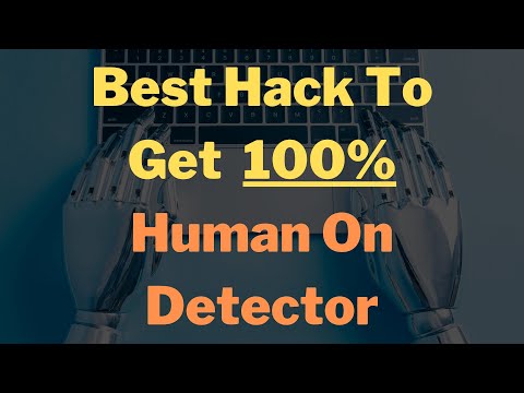 Chat GPT - Pass Detection 100% Human Written With This Prompt