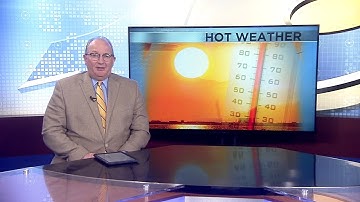 Playground rubber chips can reach over 130°