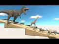 Tower Run Challenge — Escape the Hungry T-Rex Before It Catches You