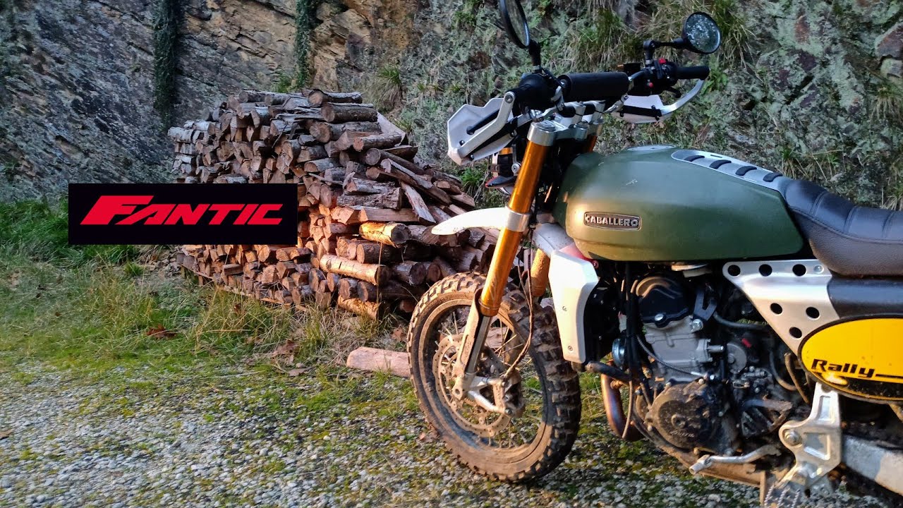 AUTUMN LINES. Fantic Caballero 500 Rally. 2K POV.