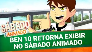 Chamada O Retorno Do Clássico Ben 10 No Sábado Animado Sbt 2023 Simulação
