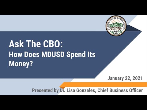 Ask the CBO - How does MDUSD spend its money?