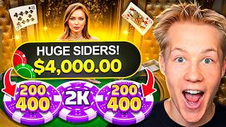 Doubling Sidebets Every Round On Blackjack!