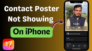 Contact Poster iOS 17 Not Working | Contact Poster Not Showing in iPhone | 2024