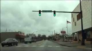 Sylacauga Alabama - A Rainy Day Drive