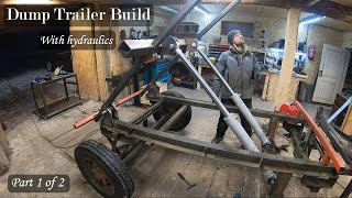 Building a dump trailer pt. 1 of 2 (with hydraulics)