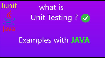 Java Unit Testing with JUnit - unit tests with java