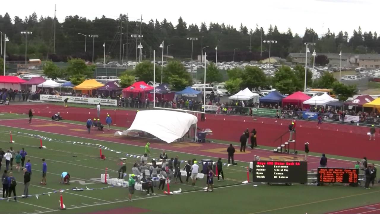 2016 WIAA 4A State Championships 400m Final.