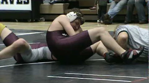Justin Brendel and Cole Roberts exhibition wrestli...