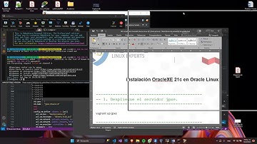 Instalacion y Configuracion OracleXE 21c + Oracle Linux 8 + Schema HR + Conexión SQLDeveloper