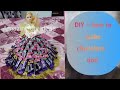 53. DIY chocolate candy doll/how to make candy dress