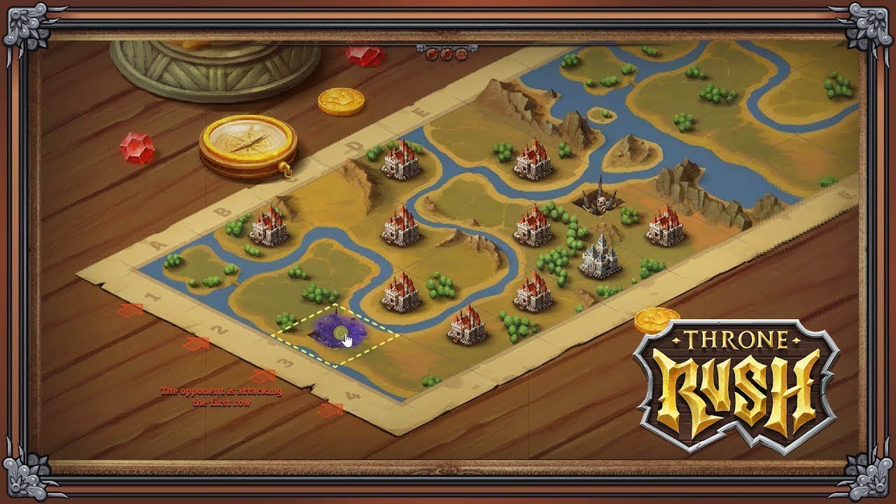 Мини обзор на игру Throne Rush (Mini review on game Throne Rush)