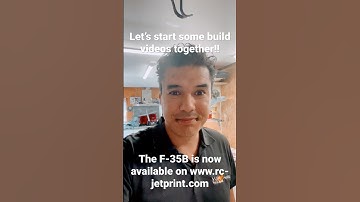 RC-Jetprint F35B is online now! Let’s start some build videos how to print and build this cool model