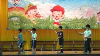 i1040401臺中市文心國小慶祝兒童節 扯鈴社團表演