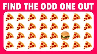 Find The ODD Burger | Food Edition🍔 | Can You Find The ODD One Out? #emojichallenge #quiz #emoji