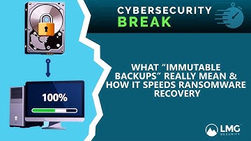 What “Immutable Backups” Really Mean & How It Speeds Ransomware Recovery