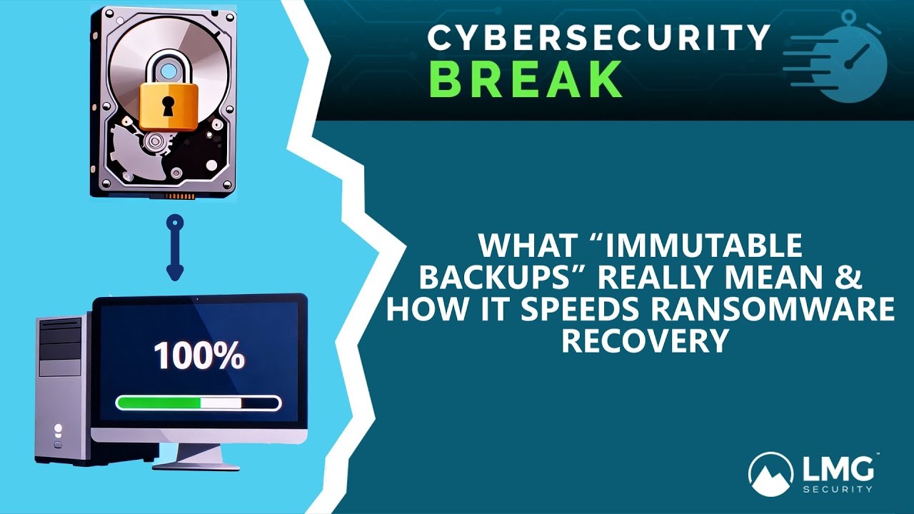 Immutable Backup For Ransomware What “Immutable Backups” Really Mean & How It Speeds Ransomware ...