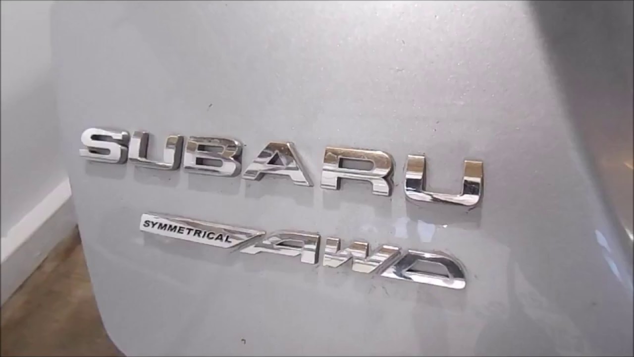 Subaru Crosstrek License Plate Bulb Change YouTube