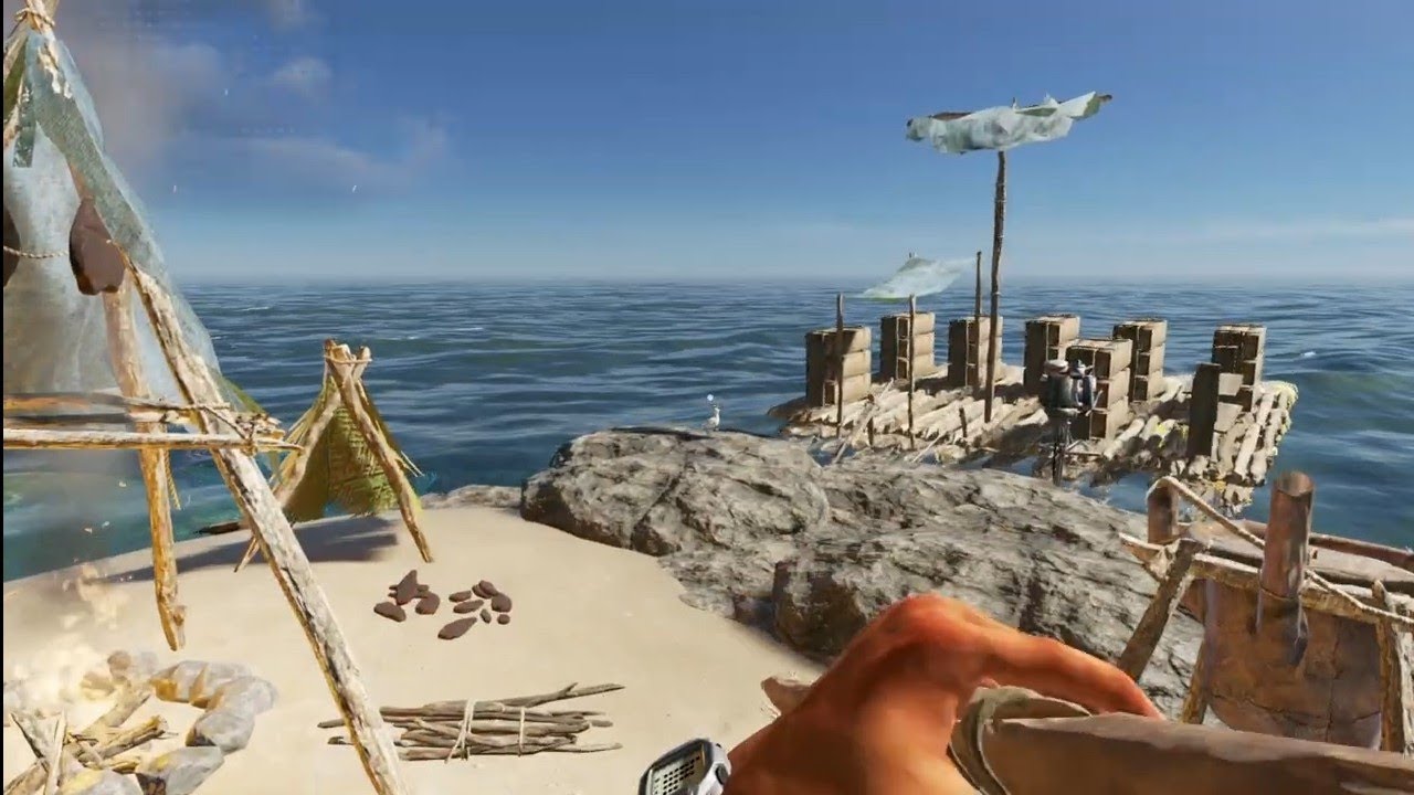Stranded Deep pt19 game dropped on saving will go back to last save for pt20
