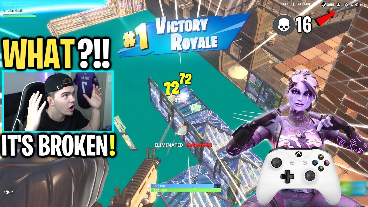 I copied FaZe Sway's CONTROLLER settings and this happened... (so good)