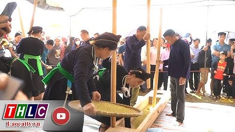 Đồng bào Tày Việt Tiến tổ chức lễ hội cốm cầu mùa màng bội thu | THLC