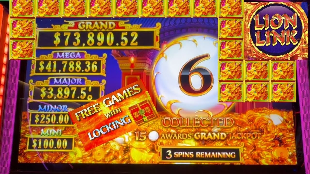 CRAZY WINS ON LION LINK | HOLD N SPINS AND FREE GAMES!!!
