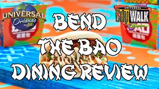 Universal Orlando CityWalk - Bend The Bao Review - 4K