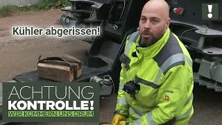Kühler ABGERISSEN! 🚛 LKW von BAUSTELLE abschleppen! | Achtung Kontrolle by Achtung Kontrolle 43,138 views 2 weeks ago 15 minutes