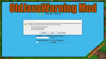 OldJavaWarning Mod 1.16.5/1.15.2/1.12.2 & How To Download and Install for Minecraft