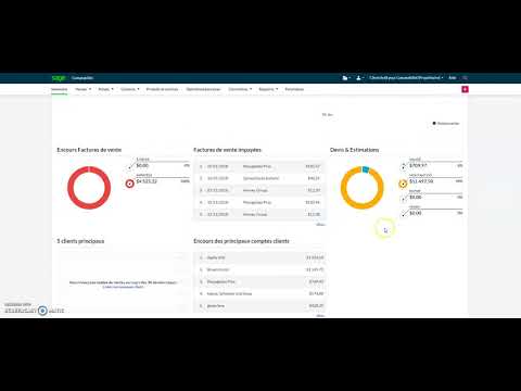 Démonstration de l'apparence de Sage Business Cloud Comptabilité