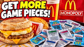 McDonald’s Monopoly: How to Get MORE Game Pieces for Your Money!