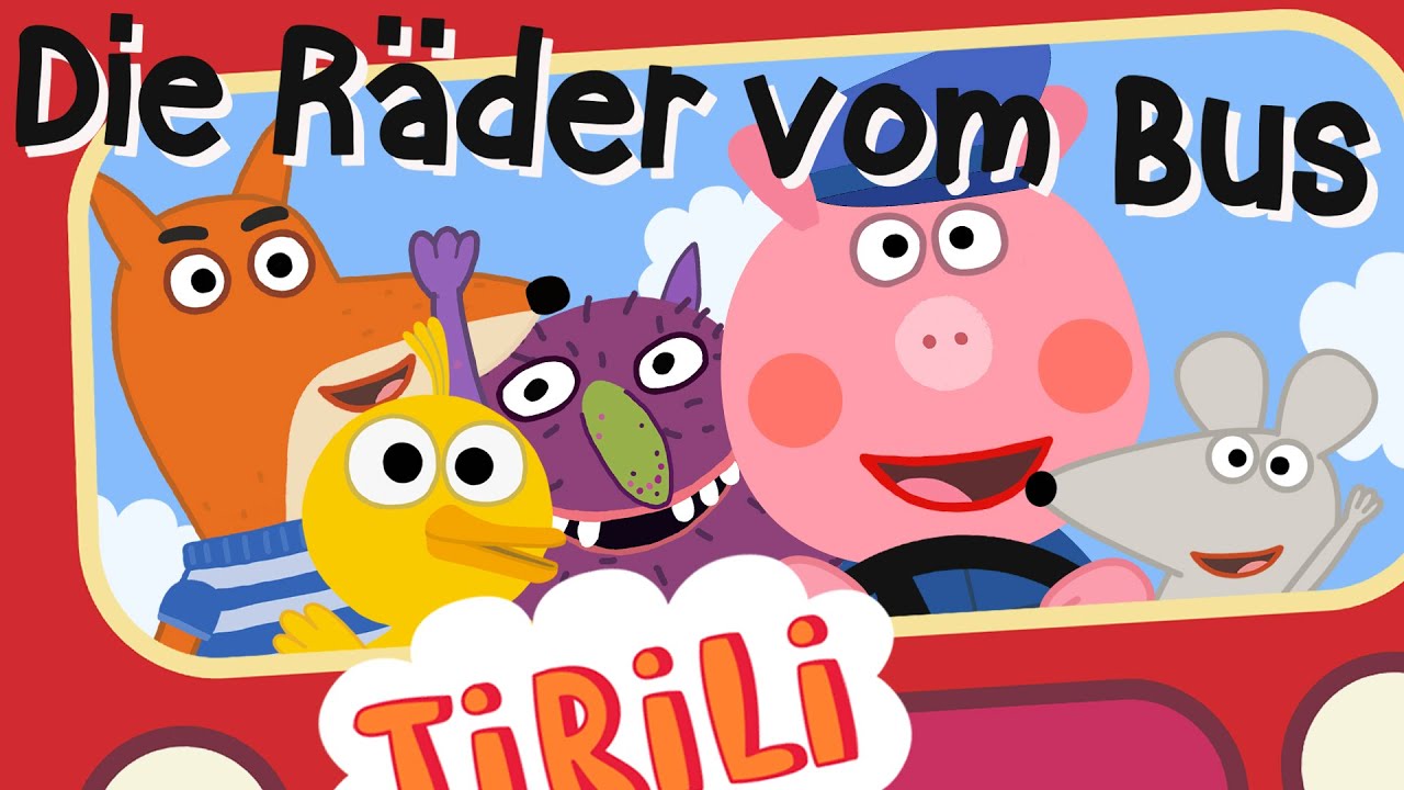 Die Räder vom Bus - Kinderlieder-Mix || Singen, Tanzen und Bewegen