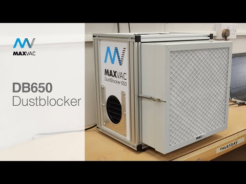 MAXVAC Dustblocker DB500 Air Scrubber Cleaner, 500m3/h Air Flow
