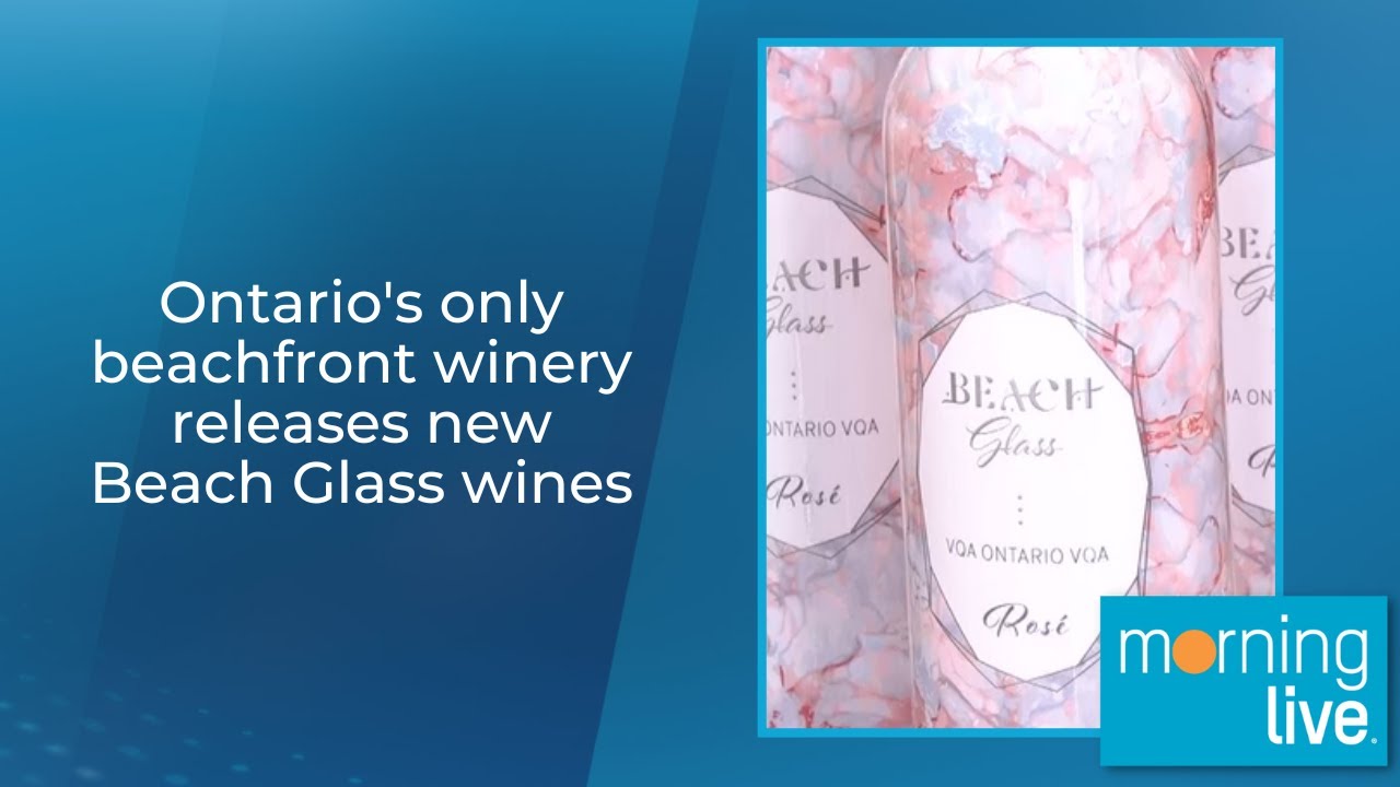 Ontario's only beachfront winery releases new Beach Glass wines