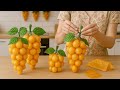 Turn Plastic Bags into Realistic Grapes🍇Easy DIYHome Decor