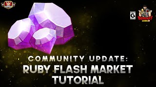 Ruby Flash Market Tutorial ! / WWE Champions screenshot 5