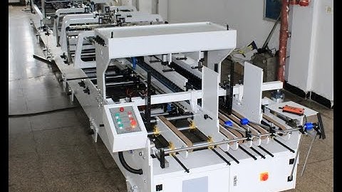 Automatic 4&6 Corner Folder Gluer Model SHH-FS
