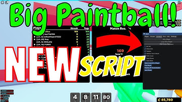 Big Paintball Script GUI 2022 | Aimbot | New Update And Working